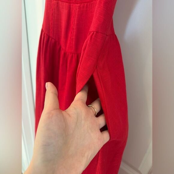 NWOT Reformation Katarin Linen Dress - Picture 9 of 16